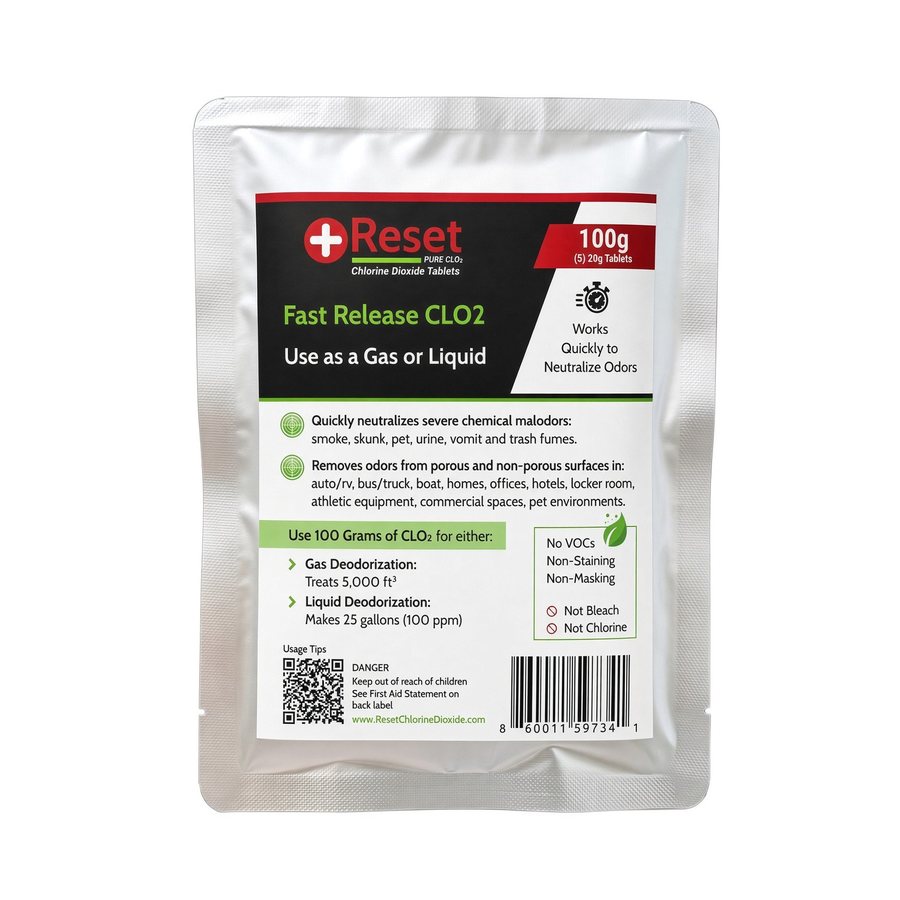 Reset Red Pak 100 g foil pouch
